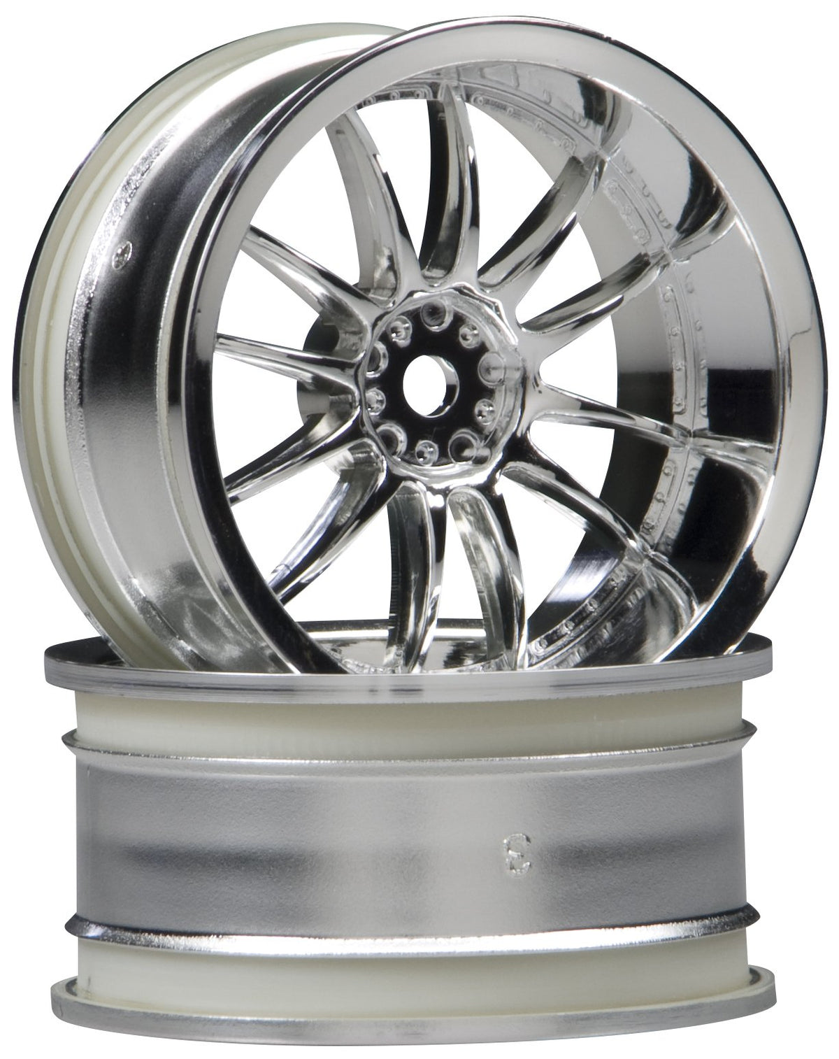 HPI Racing 3281 Work XSA 02C Wheel 26mm Chrome (6mm Offset)