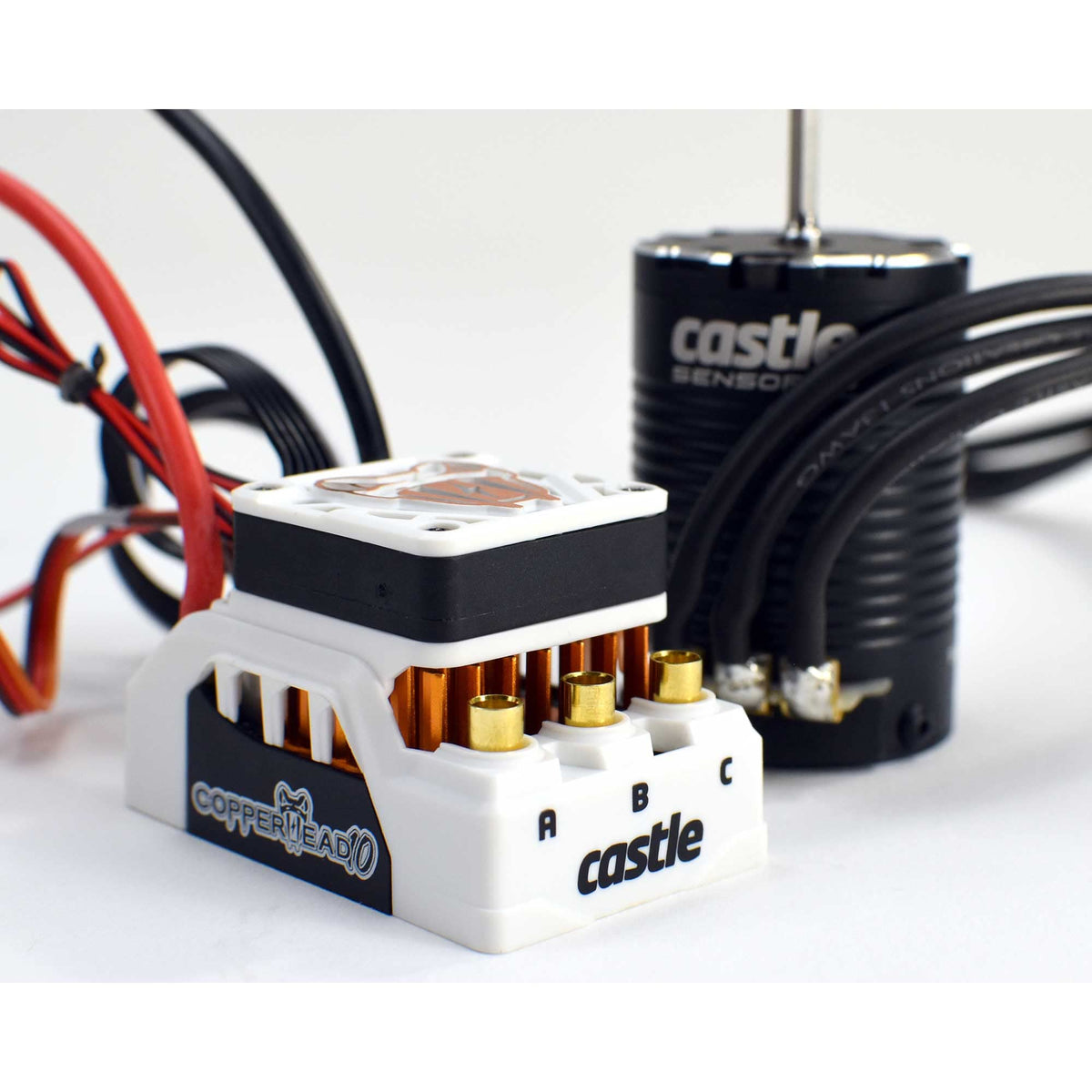 Castle Creations 010-0170-01 Copperhead 10 1410-3800KV Combo Special Edition