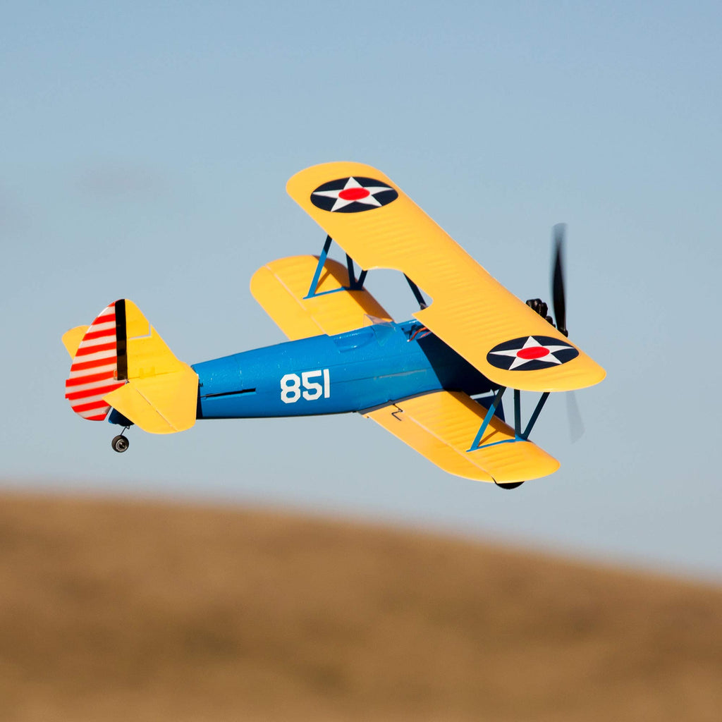E-Flite EFLU3080 UMX PT-17 with AS3X BNF