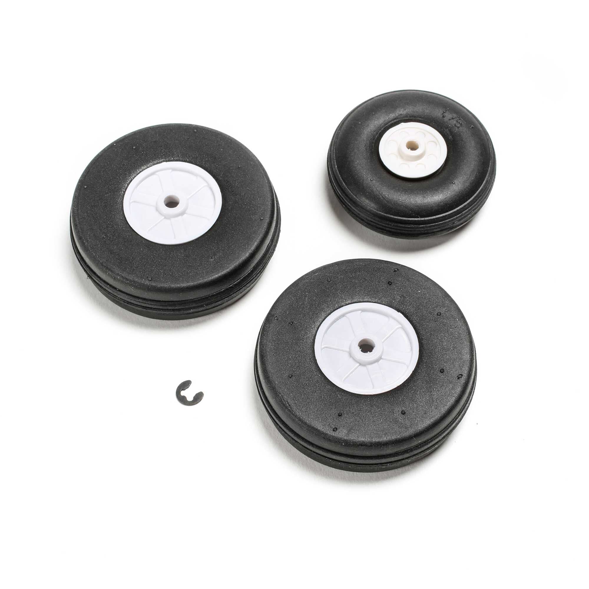 E-Flite EFL01183 Wheel Set: A-10 Thunderbolt II 64mm EDF