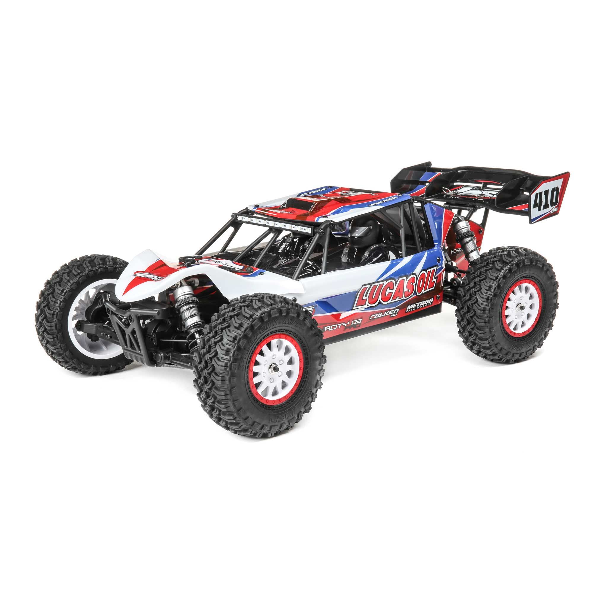 Losi LOS03027V2T1 Tenacity DB Pro, Lucas Oil, Smart ESC:1/10 4wd RTR