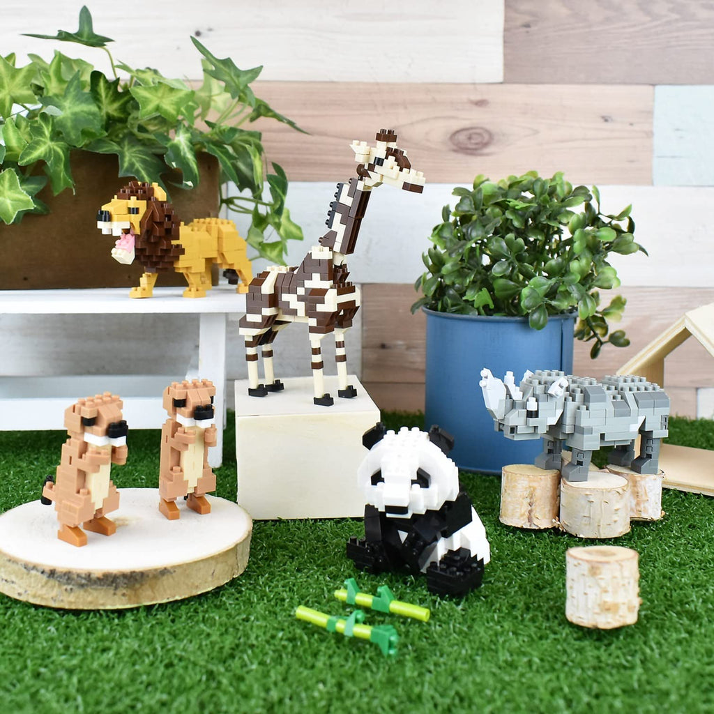 Nanoblock 21912 Giant Panda "Animals", Nanoblock Collection Series