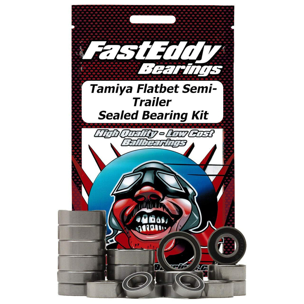 Team FastEddy 6630 Tamiya Flatbed Semi-Trailer Sealed Bearing Kit