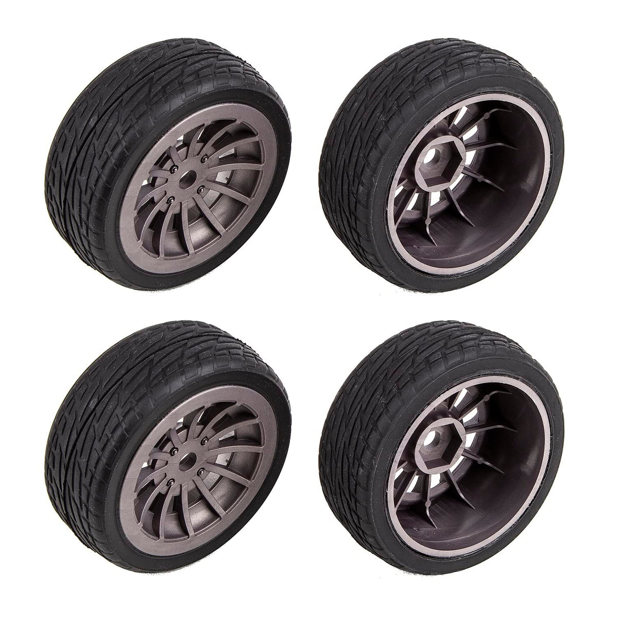 Team Associated 31909 Apex2 Sport, Datsun 240Z Wheels and Tires