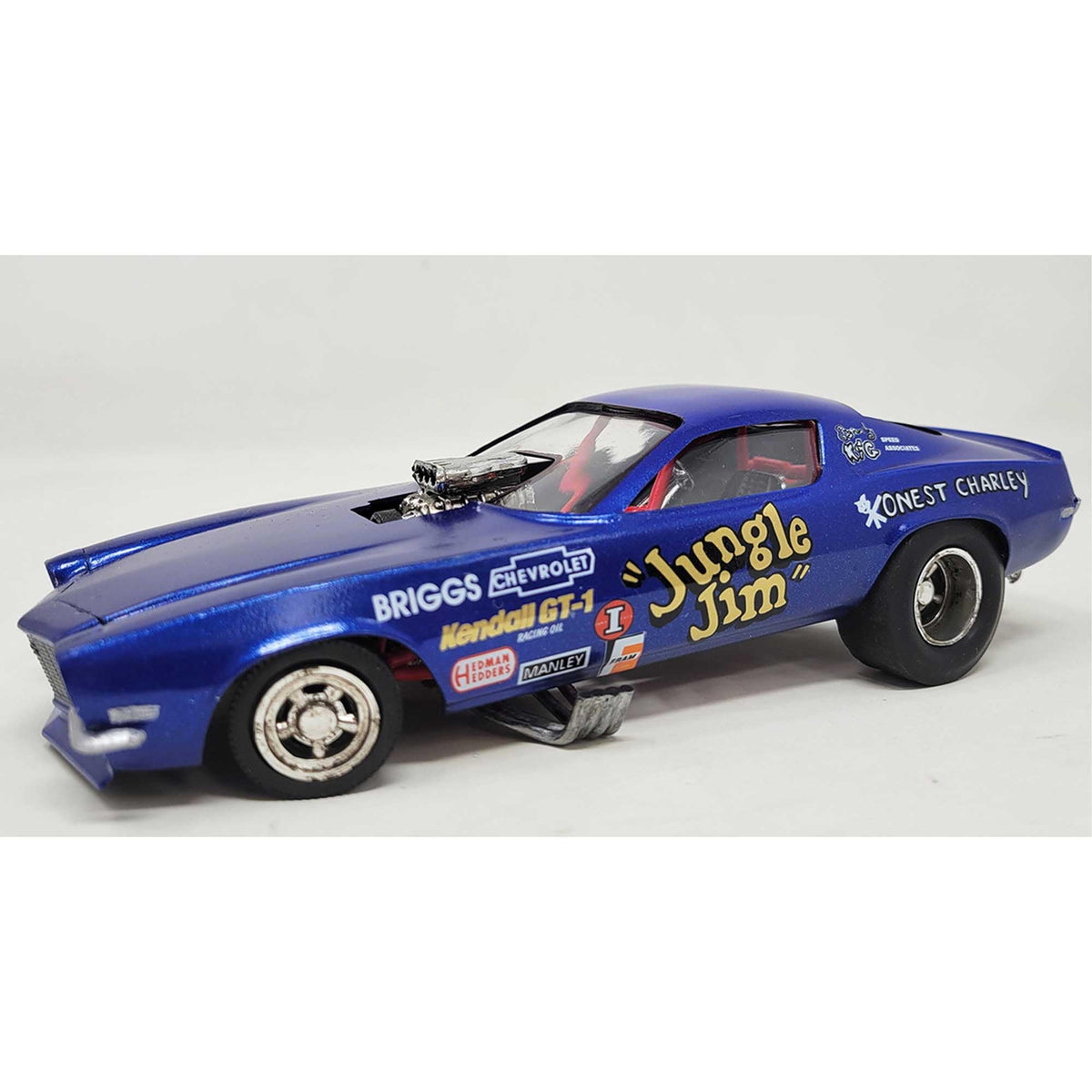 Atlantis H1440 1971 Jungle Jim Camaro Funny Car 1:25 Model Kit