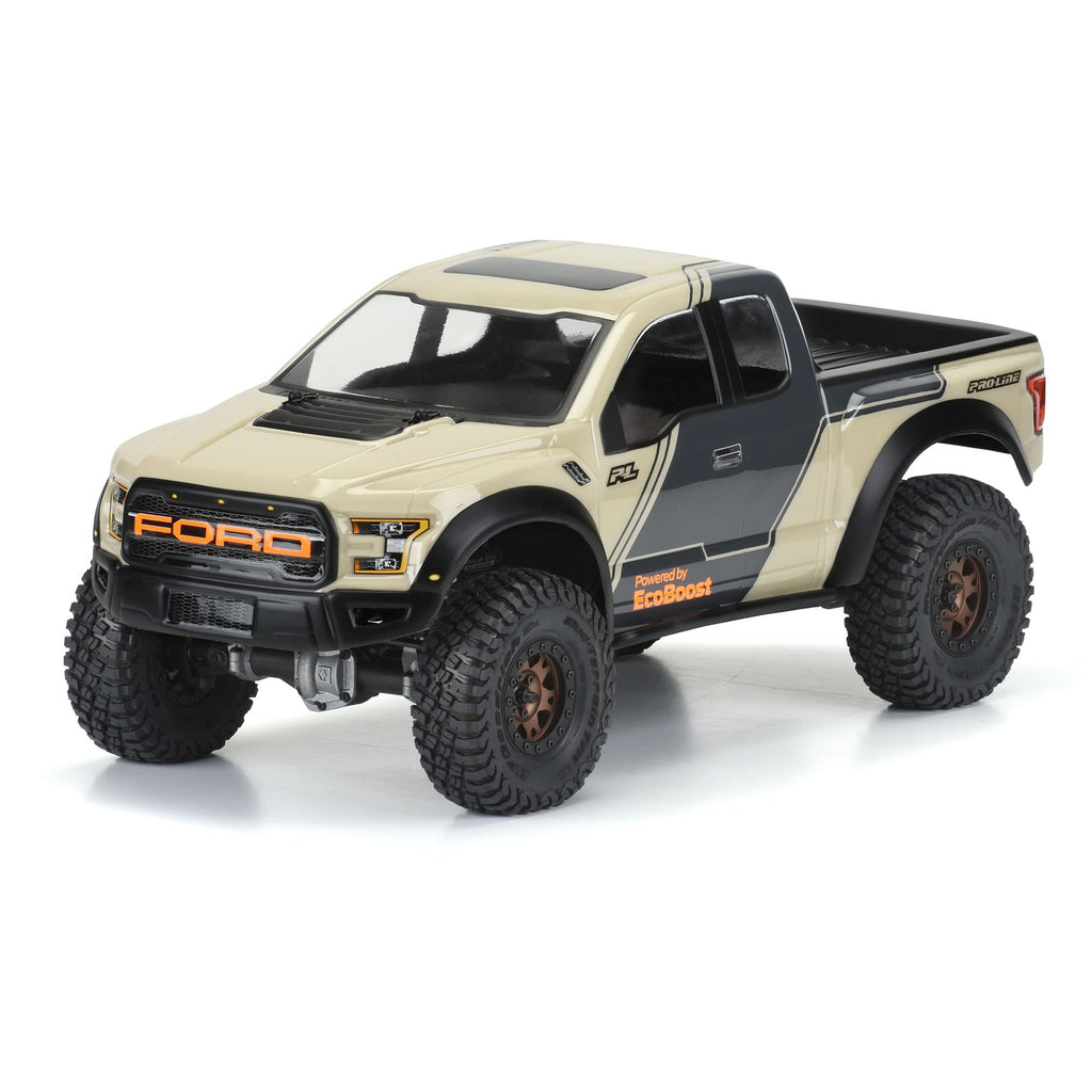 Pro-Line 351600 2017 Ford F150 Raptor Clr Body 12.3" WB Crawlers