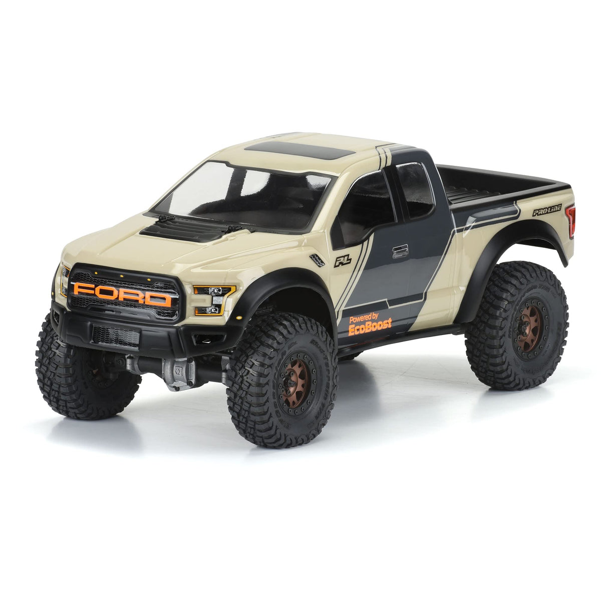 Pro-Line 351600 2017 Ford F150 Raptor Clr Body 12.3" WB Crawlers