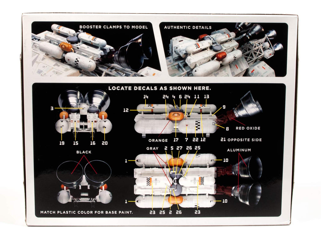 Polar Lights MKA043 1/48 Space 1999 22" Booster Pack Accessory Set