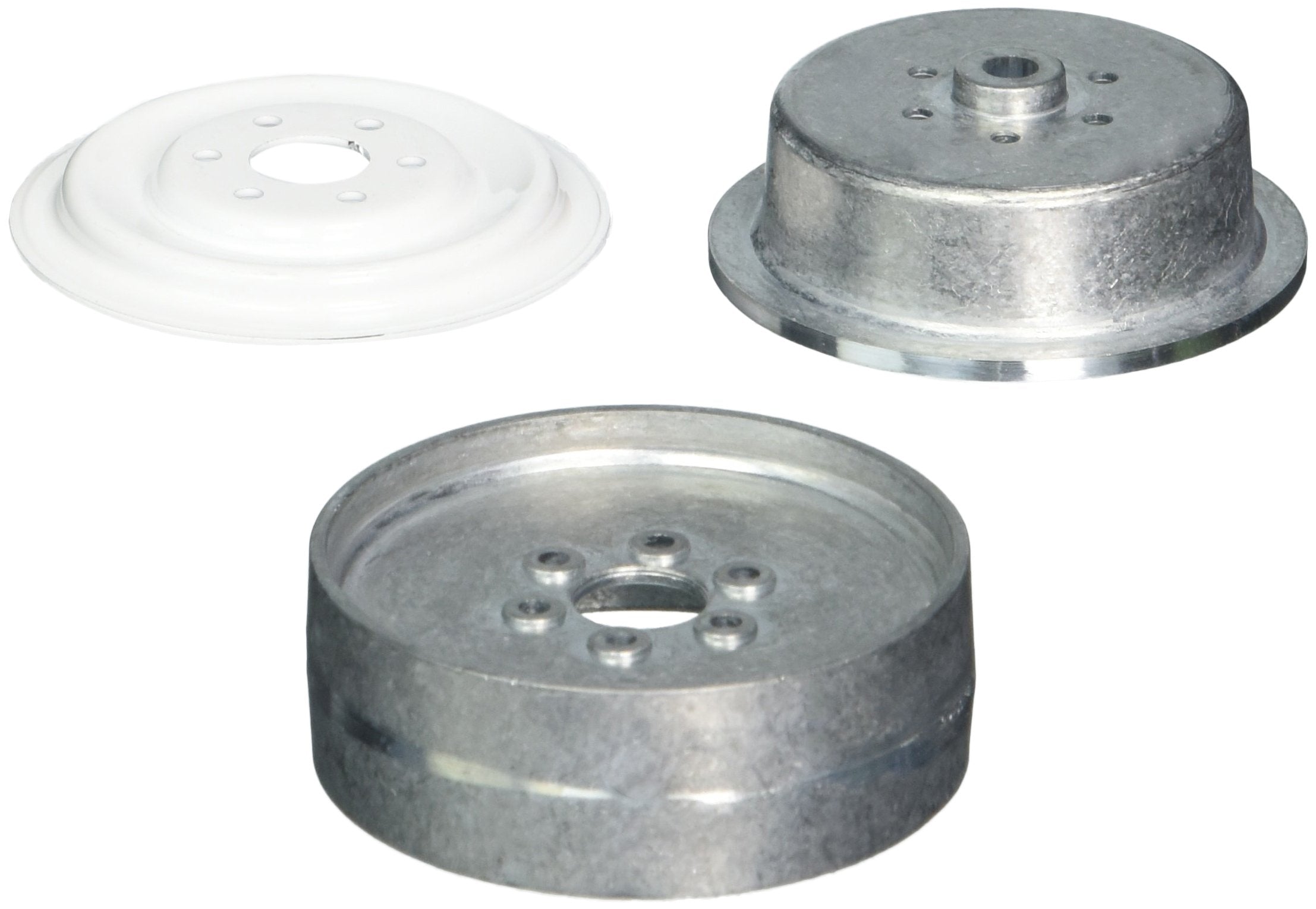 Gmade 70186 1.9 SR03 Beadlock Wheels (Gloss White) (2)