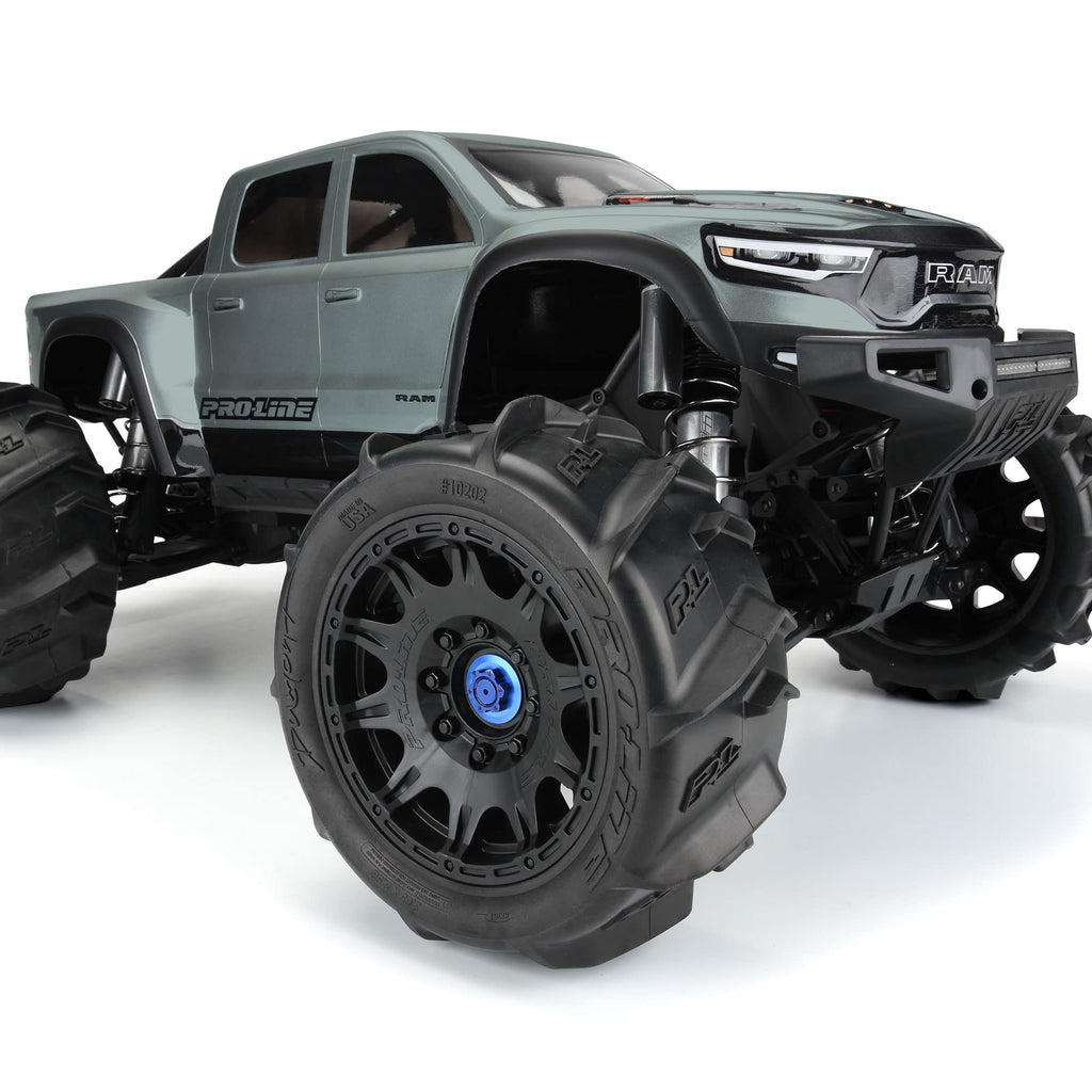 Pro-Line 1020210 1/6 Dumont Sand/Snow Tires F/R MTD 24mm Blk Raid(2)