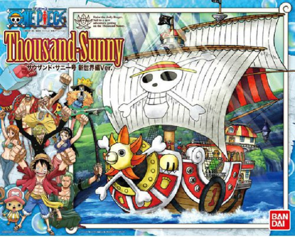 Bandai 171627 Thousand Sunny "New World ver", Bandai "One Piece"