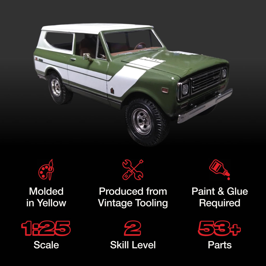 AMT 1248 1977 International Harvester Scout II Model Kit