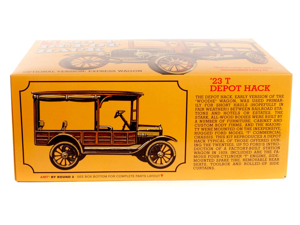 AMT 1237 1923 Ford T Depot Hack Model Kit