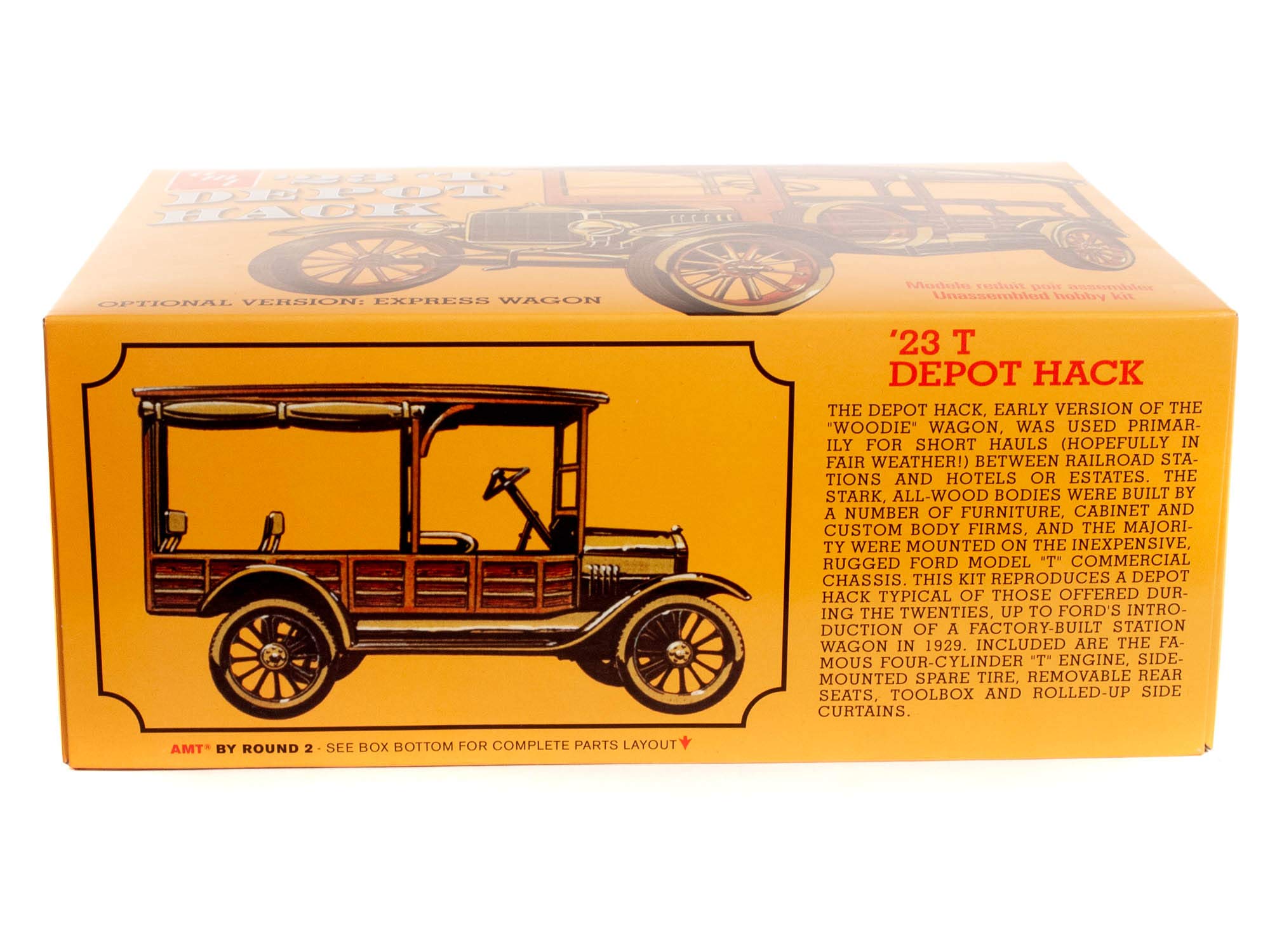 AMT 1237 1923 Ford T Depot Hack Model Kit