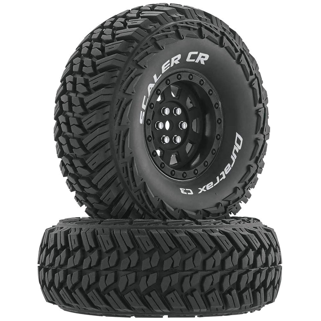Duratrax RC Rock Crawler Tires with Foam Inserts, C3 Super Soft Compound