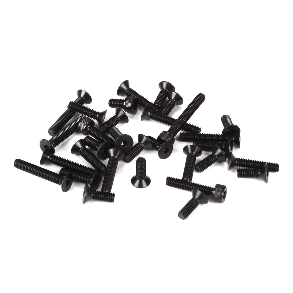 Losi LOSB6465 4mm FH & Cap Screw Asst. (32): 5IVE-T