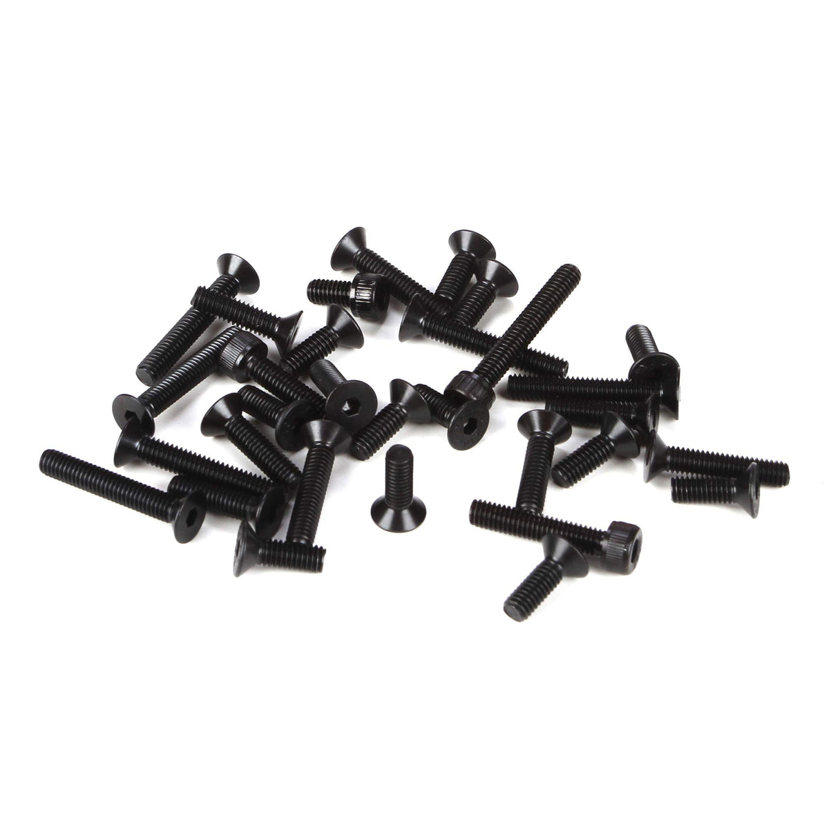 Losi LOSB6465 4mm FH & Cap Screw Asst. (32): 5IVE-T
