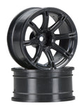 HPI Racing 3308 Work Emotion XC8 Wheel 26mm Black (9mm Offset)