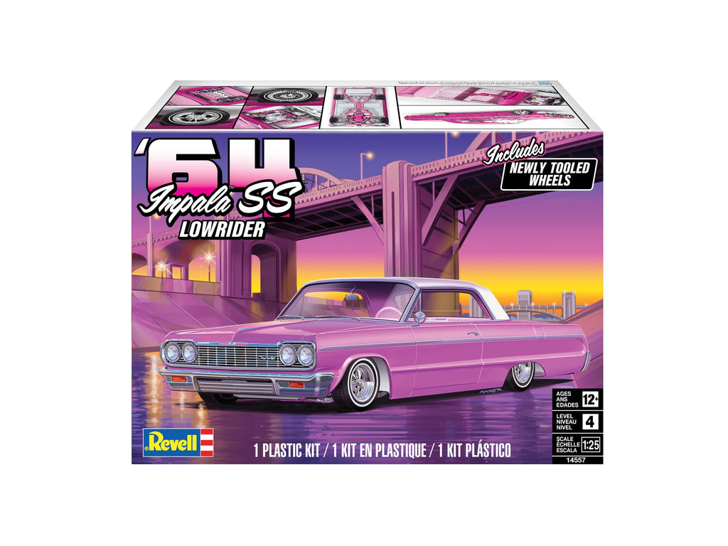 Revell 14557 1/25 64 Chevy Impala SS Lowrider Model Kit