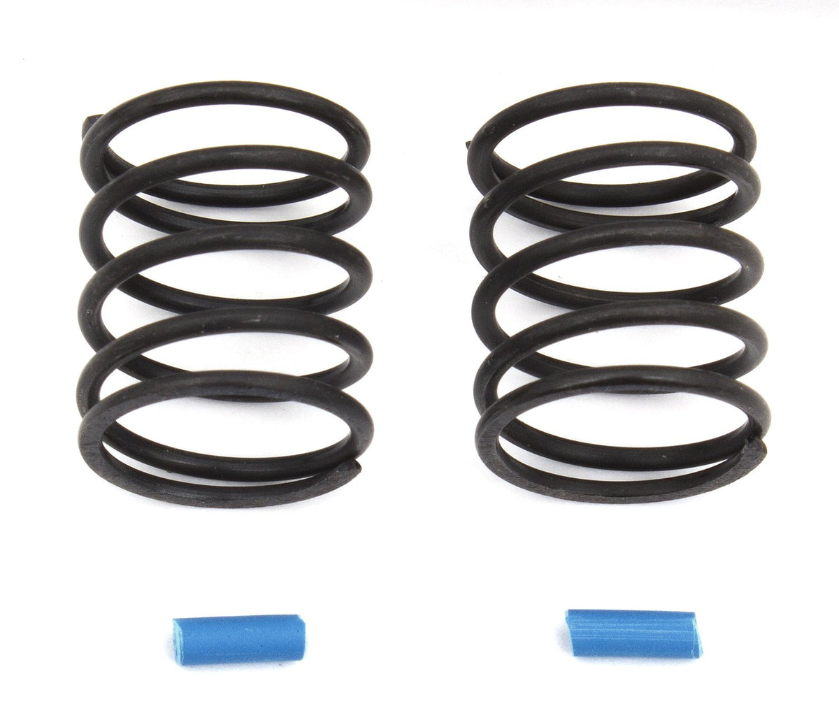 Team Associated 31763 Front TC Springs, Blue, 15.8 lb/in, Sterling Silver (2pcs)