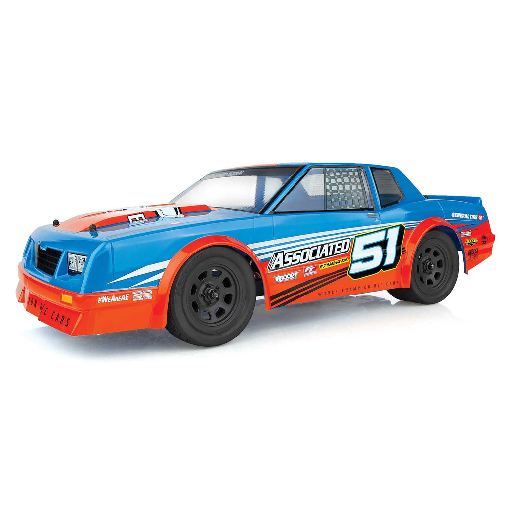Associated 70033C SR10M Dirt Oval RTR LiPo Combo, Blue