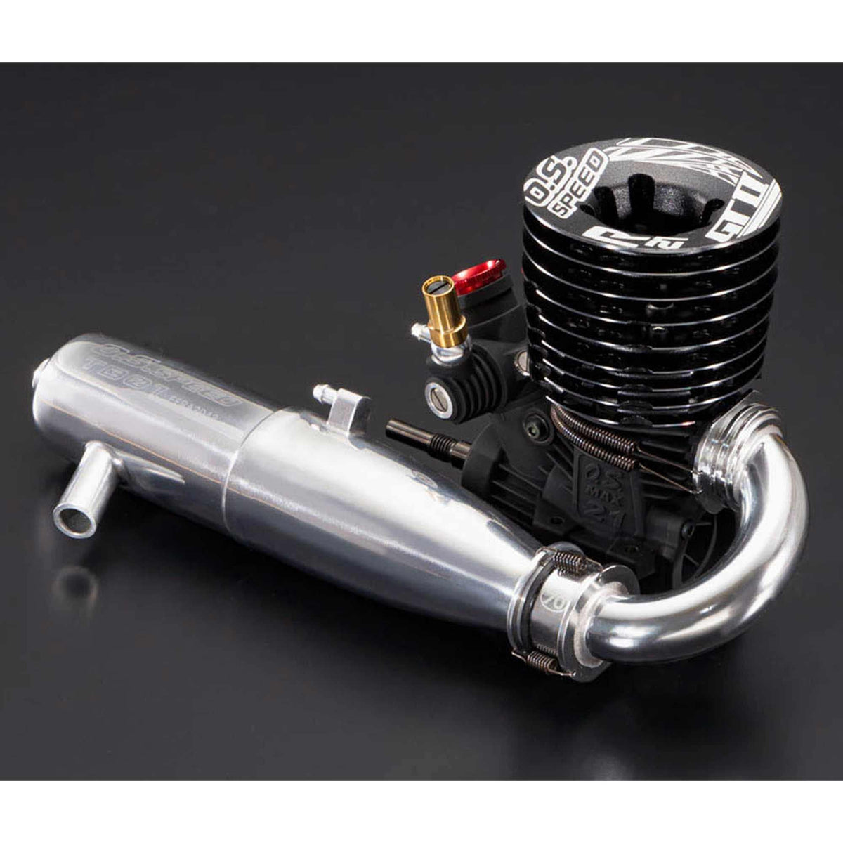 OS Engines OSMG3001 1DT01 O.S.SPEED R21GT2 COMBO SET