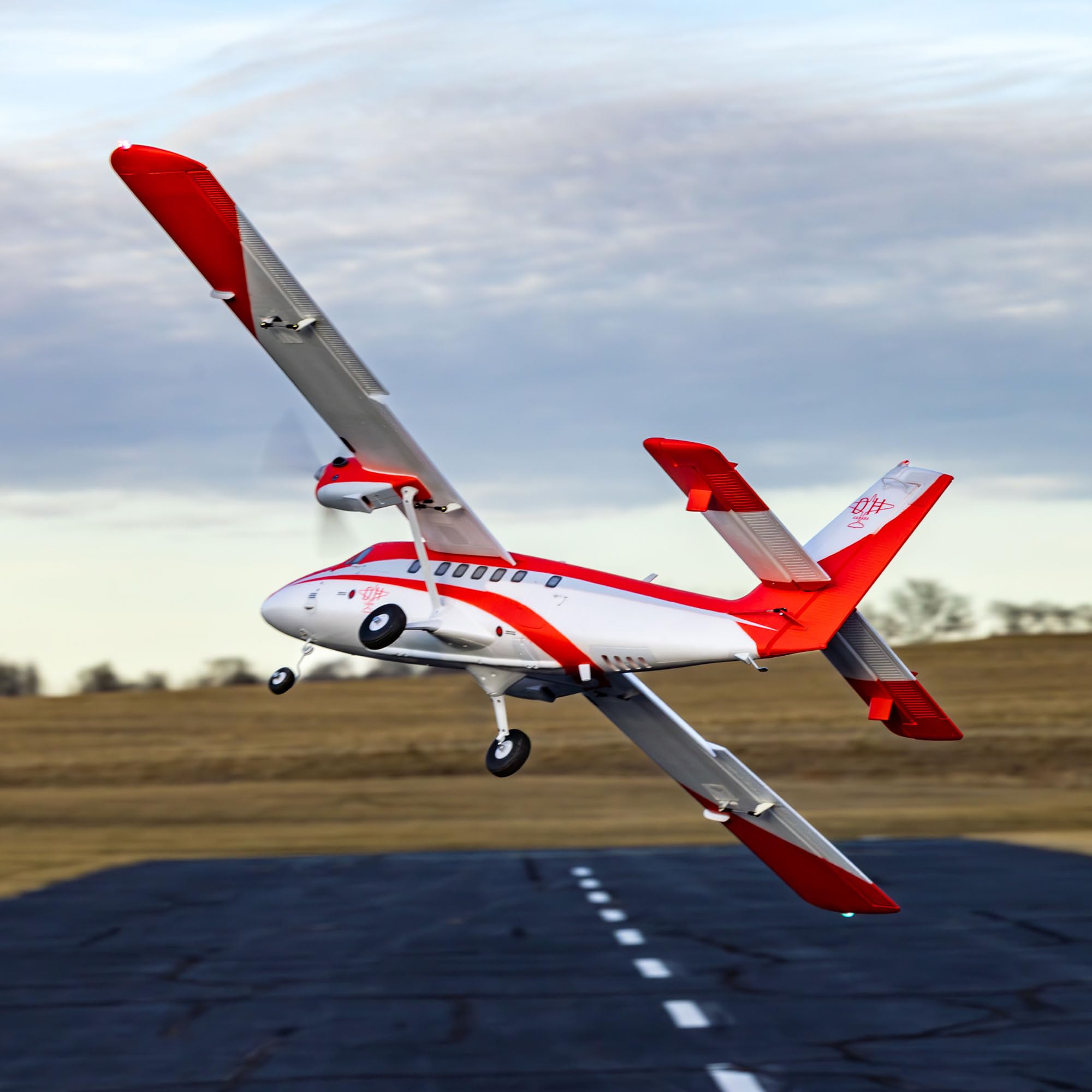 E-flite EFL32050 DHC-6 Twin Otter 1.4m BNF Basic with AS3X+ and Safe Select