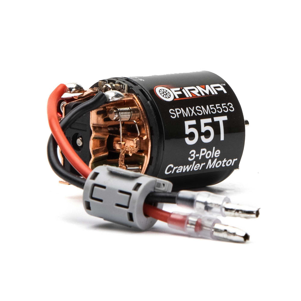 Specktrum SPMXSM5553 Firma 55T Rebuildable 3 Pole Brushed Crawler Motor