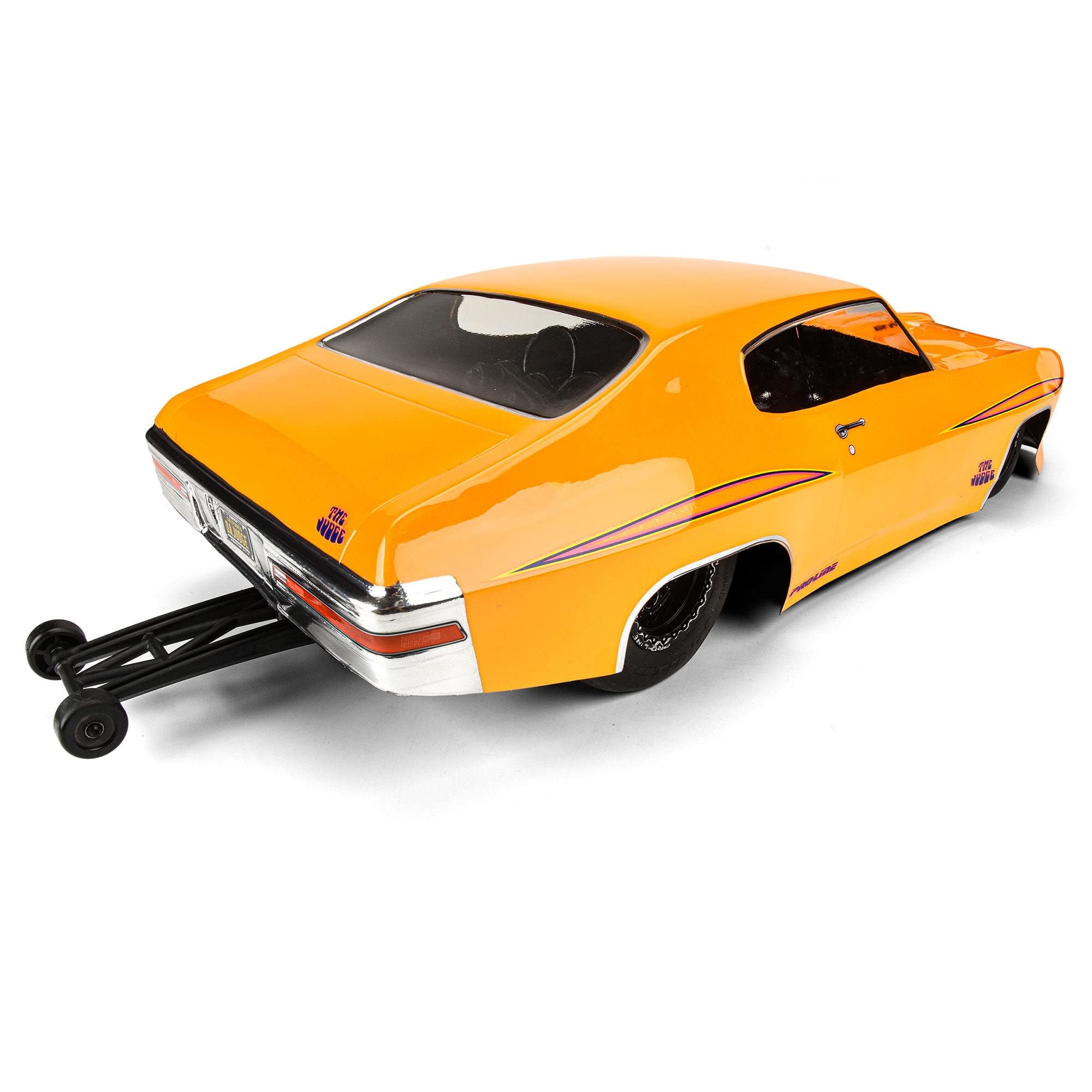 Pro-Line 358800 1/10 1970 Pontiac GTO Judge Clear Body: Drag Car