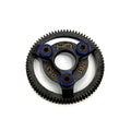 Hot Racing STE876 Hardened Steel Spur Gear (76t 48p)(Blue): Traxxas