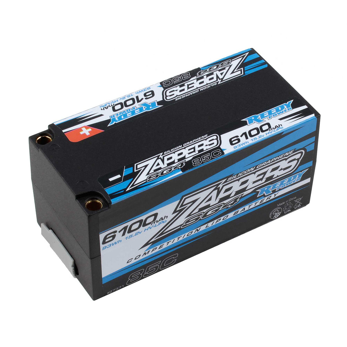 Team Associated 27371 Zappers SG4 6100mAh 85C 15.2V Shorty Battery