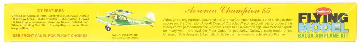 Guillow 301LC Aeronca Champion 85 Laser Cut