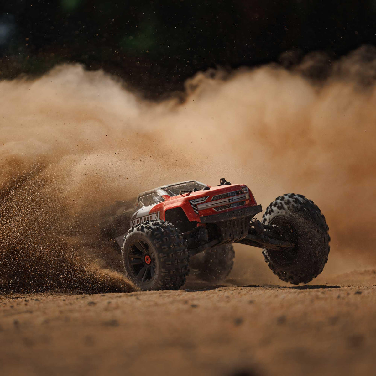 Arrma ARA4408V2T3 1/10 KRATON 4S 4X4 RTR Brushless Speed Truck, Red