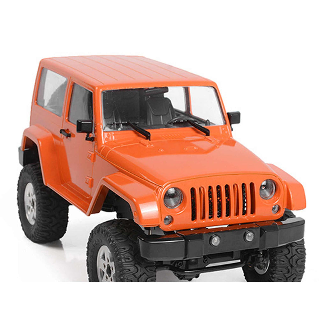 RC4WD ZRTR0048 1/18 Gelande II RTR w/ Black Rock Body Set,Orange