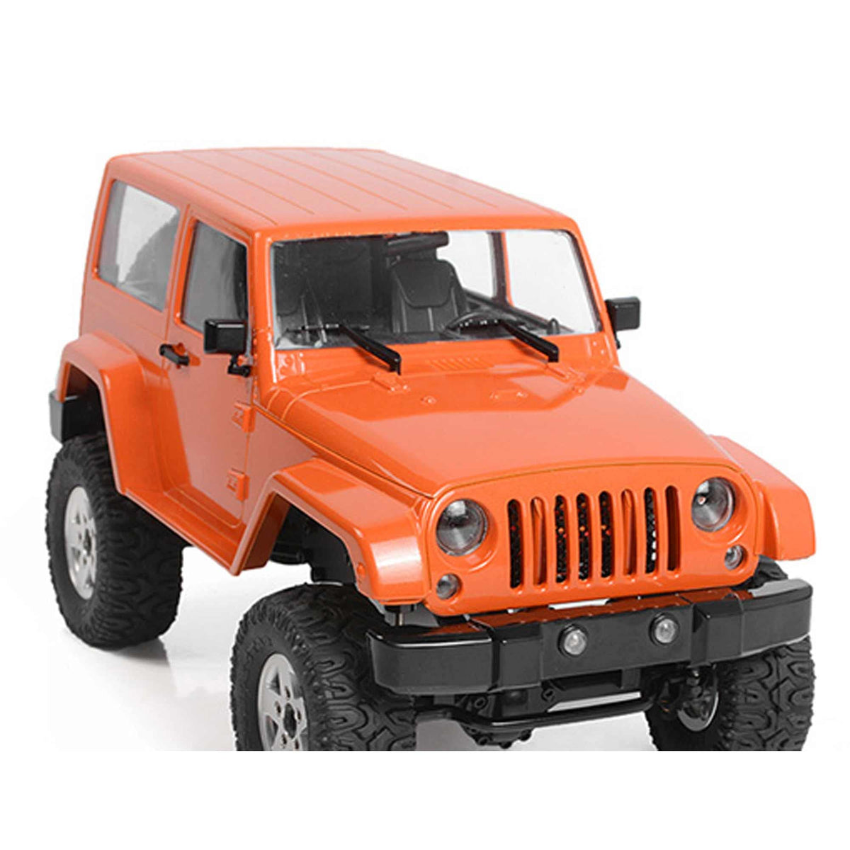 RC4WD ZRTR0048 1/18 Gelande II RTR w/ Black Rock Body Set,Orange