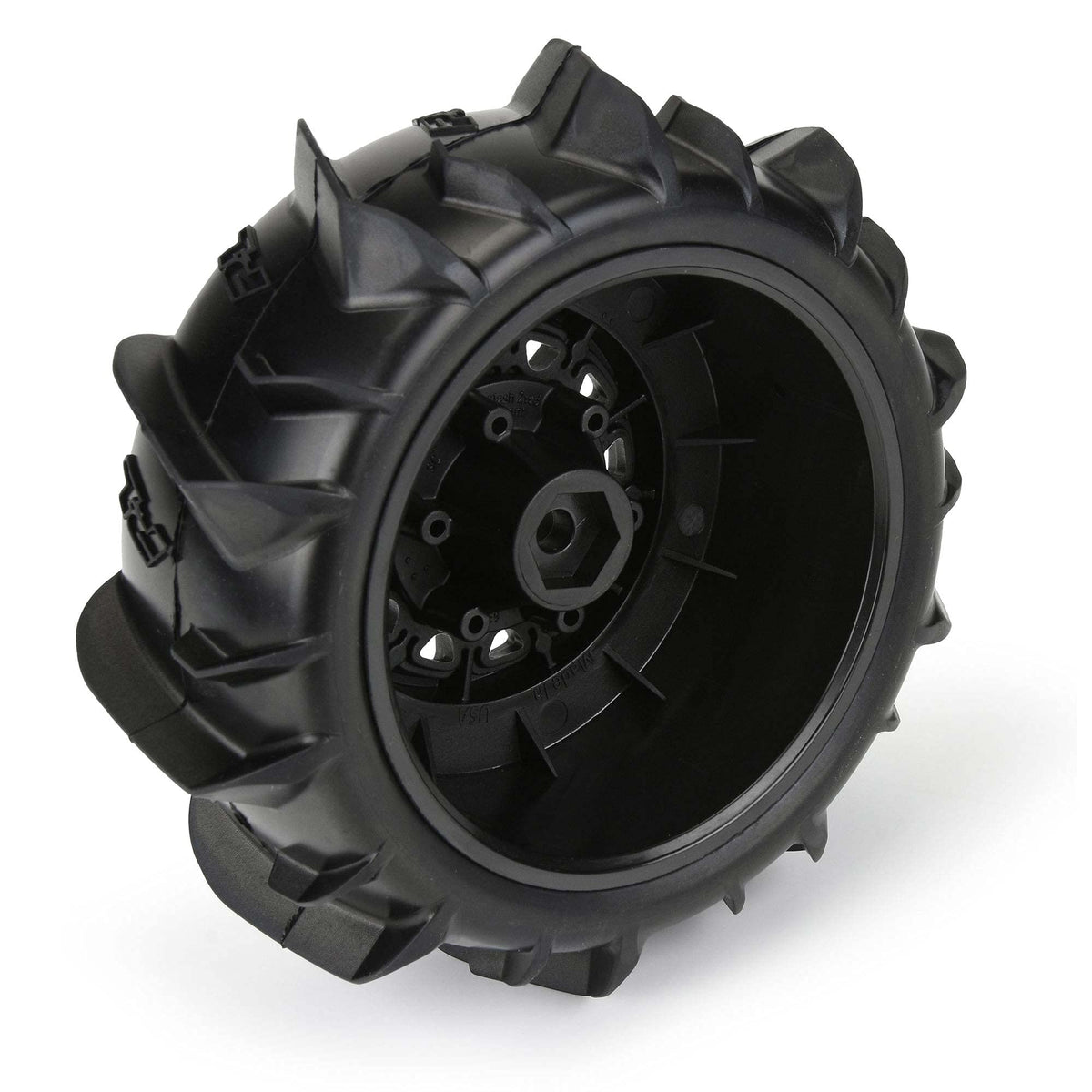 Pro-Line 1018510 Dumont Paddle SC 2.2"/3.0" Mounted Raid Black F/R