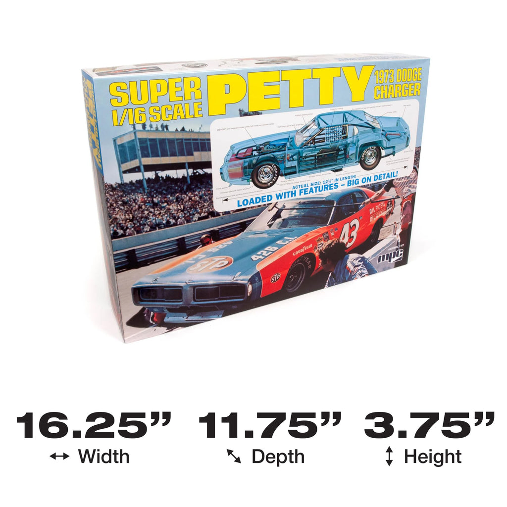 MPC 938 1/16 Richard Petty 1973 Dodge Charger Model kit