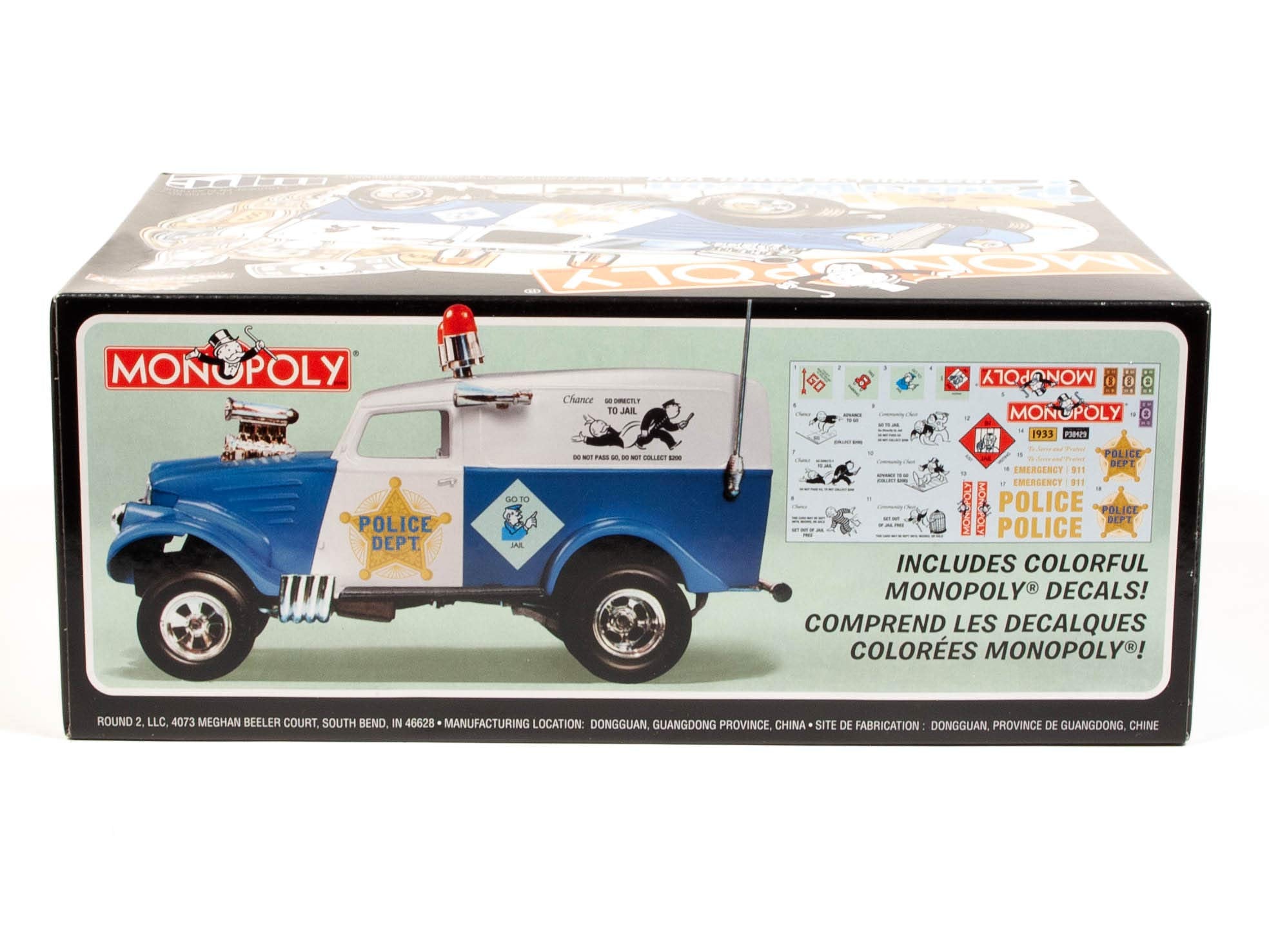 MPC 924M 1/25 1933 Willys Panel Paddy Wagon (Monopoly) Model Kit