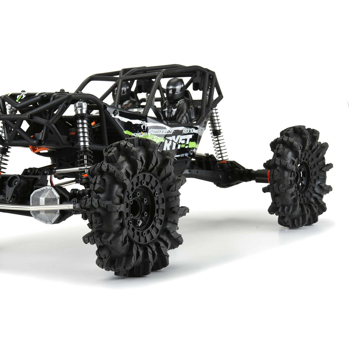 Pro-Line 278903 Vice CrushLock 2.6" Black/Black 6x30 Wheels F/R