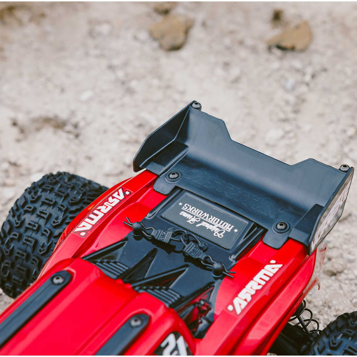 ARRMA RC Truck 1/10 VORTEKS 4X2 Boost MEGA 550 Brushed Stadium Truck RTR