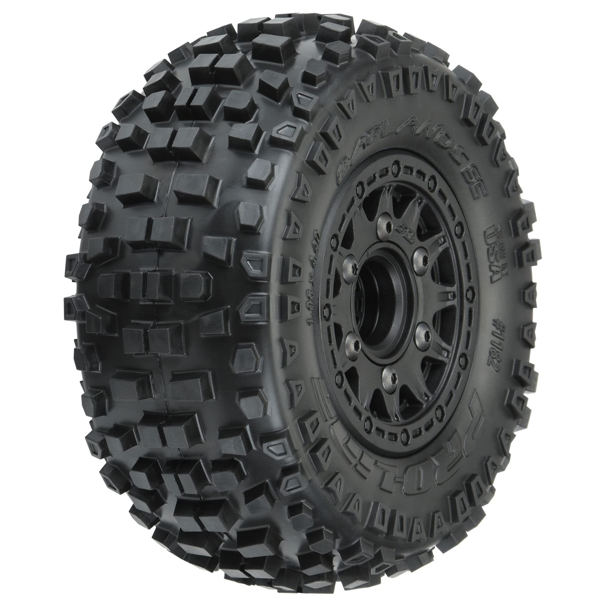 Pro-Line 118210 Badlands SC MTD Raid 6x30 Tires: Slash 2wd/4WD F/R