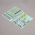 Team Losi Racing TLR249004 Logo Sheet: 8X