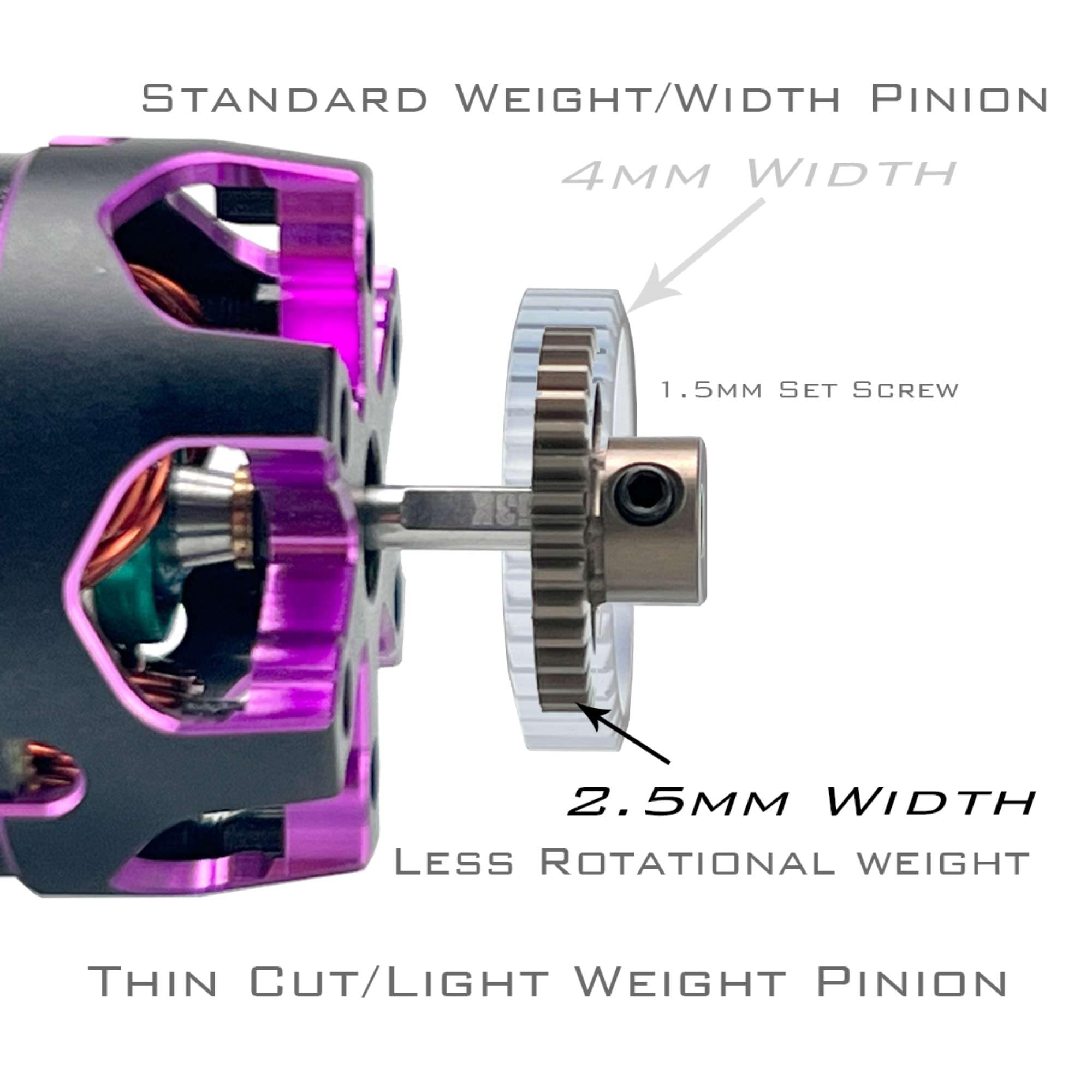 Trinity 4023 23T Thin Cut Ultra Light Weight 48P Pinion