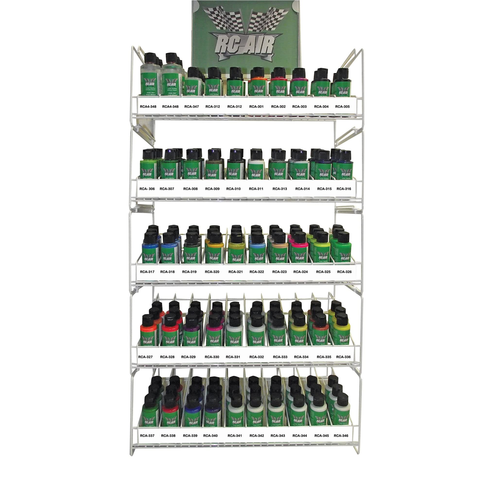 Badger BADRCXFS3 RCA Paint Rack, Full, 3 ea per 49 Colors , (DS)