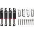 Hot Racing SXTF32TD02  Black Internal Spring Air Shocks 32mm SCX24