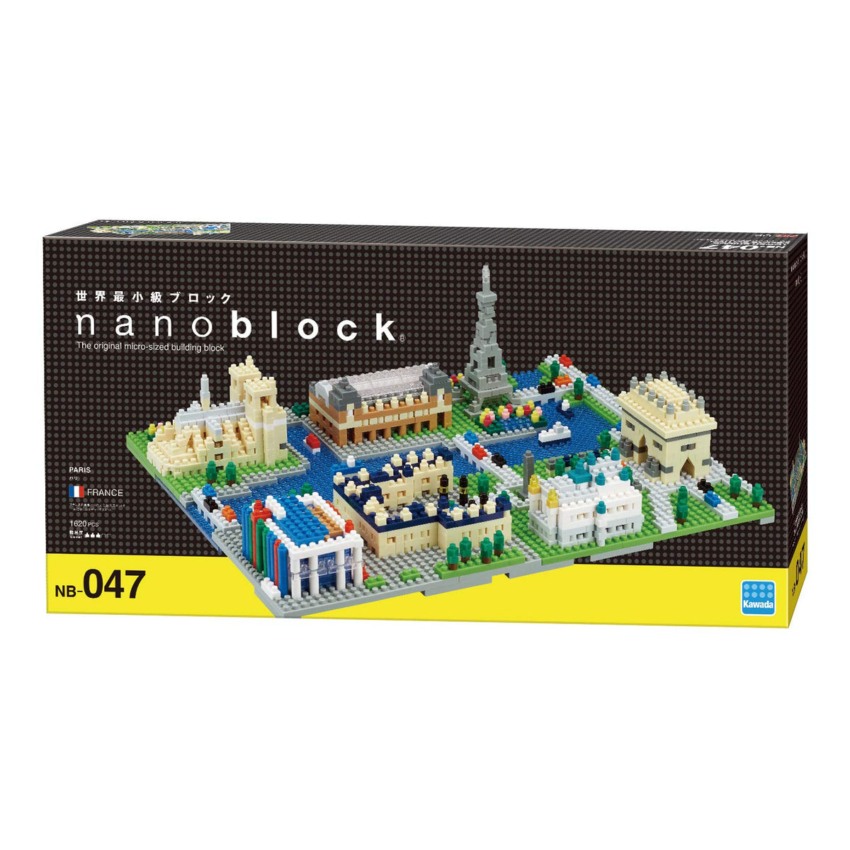 Nanoblock 21548 Paris "World Famous Cities", Nanoblock Advanced Hobby