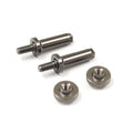 Kyosho UMW728 Aluminum Battery Post Set (Gunmetal/RB6)