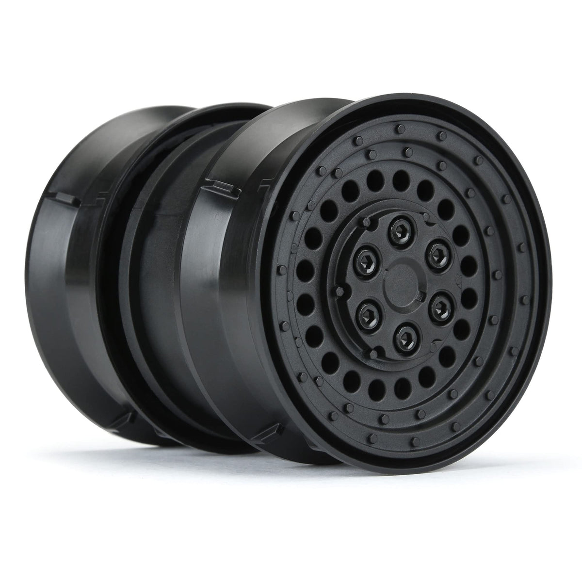 Pro-Line 278600 Carbine 1.9" Black Dually Wheels for Crawlers F/R