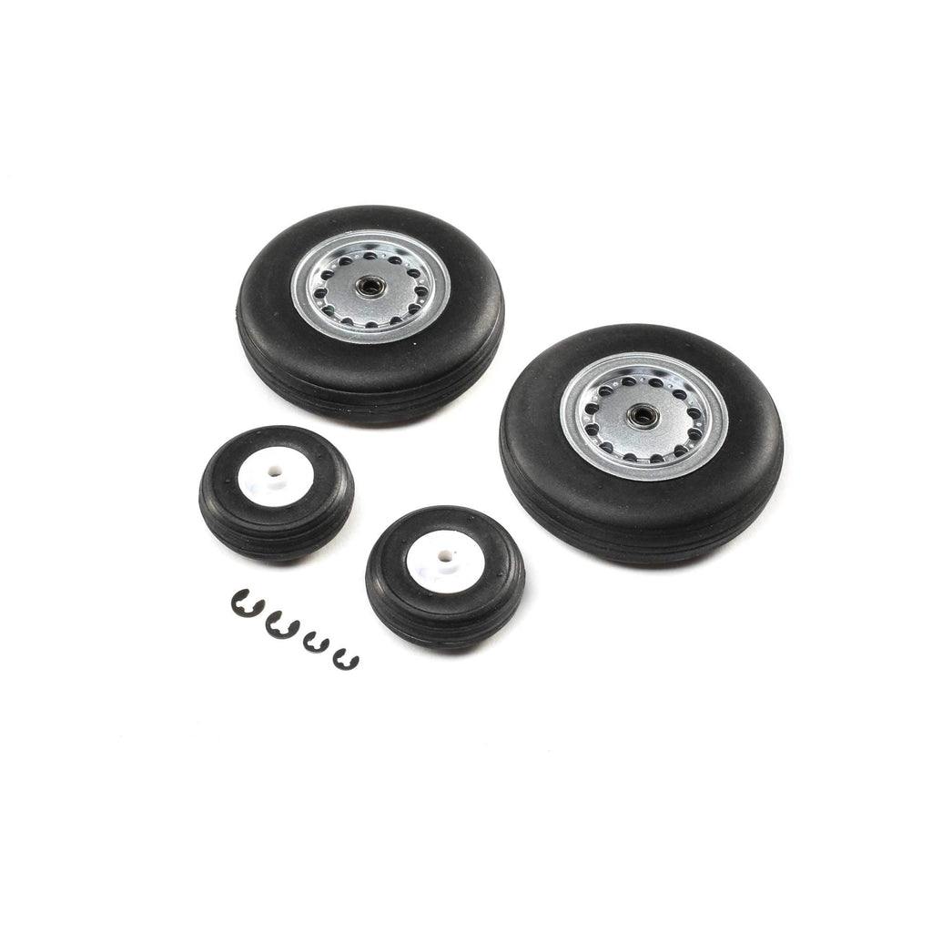 E-Flite EFL7985 Wheel Set: F-4 Phantom II 80mm EDF
