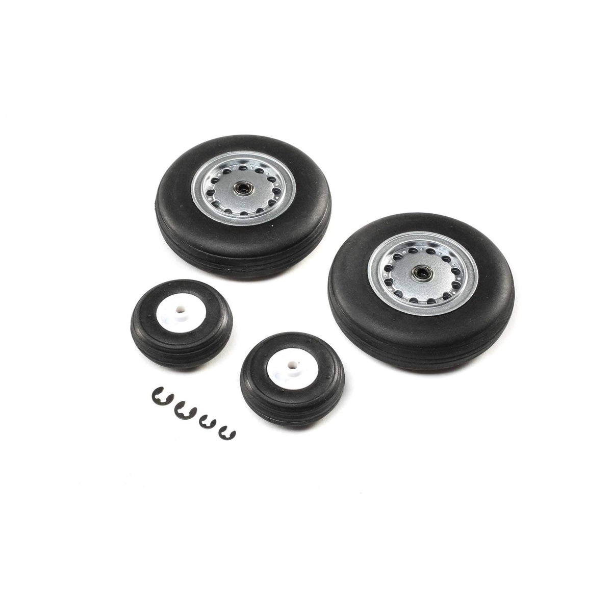 E-Flite EFL7985 Wheel Set: F-4 Phantom II 80mm EDF